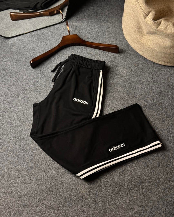 premium Adidas striped baggy pants